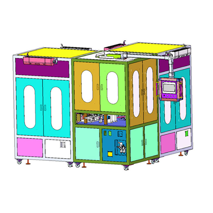Automatic lens assembly and welding machine1