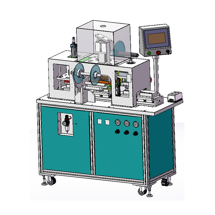 Aluminum foil film filling and sealing machine