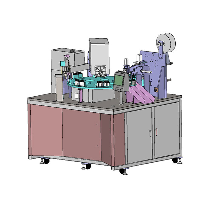 Eyewash liquid filling, sealing and labeling full automaton1
