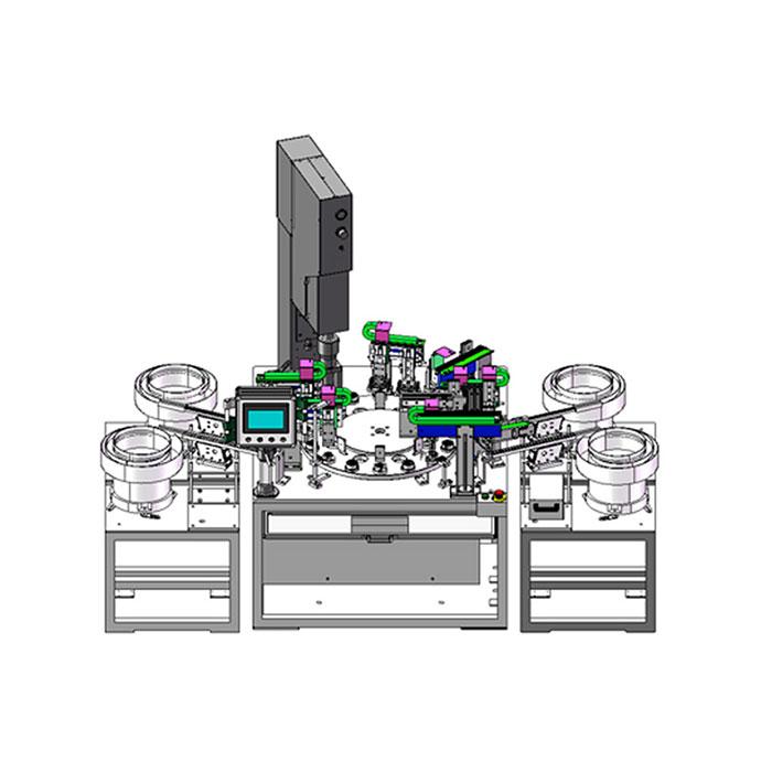 Fully automatic turntable welding machine