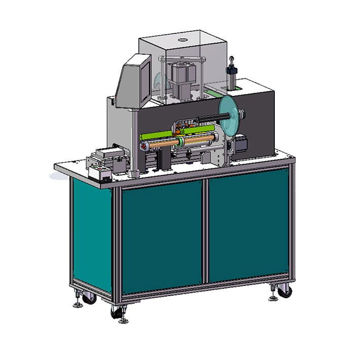 Aluminum foil film filling and sealing machine1