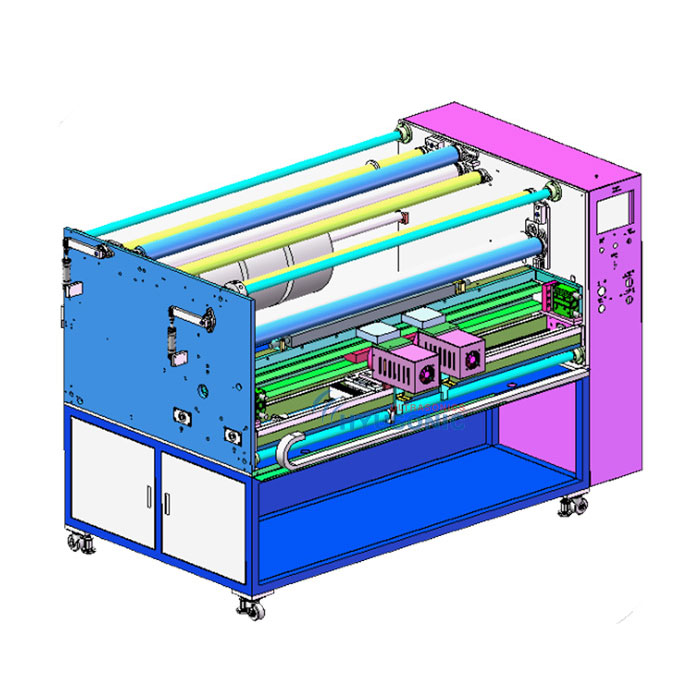 Ultra-clean cutting cloth edge machine