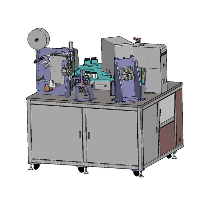 Eyewash liquid filling, sealing and labeling full automaton