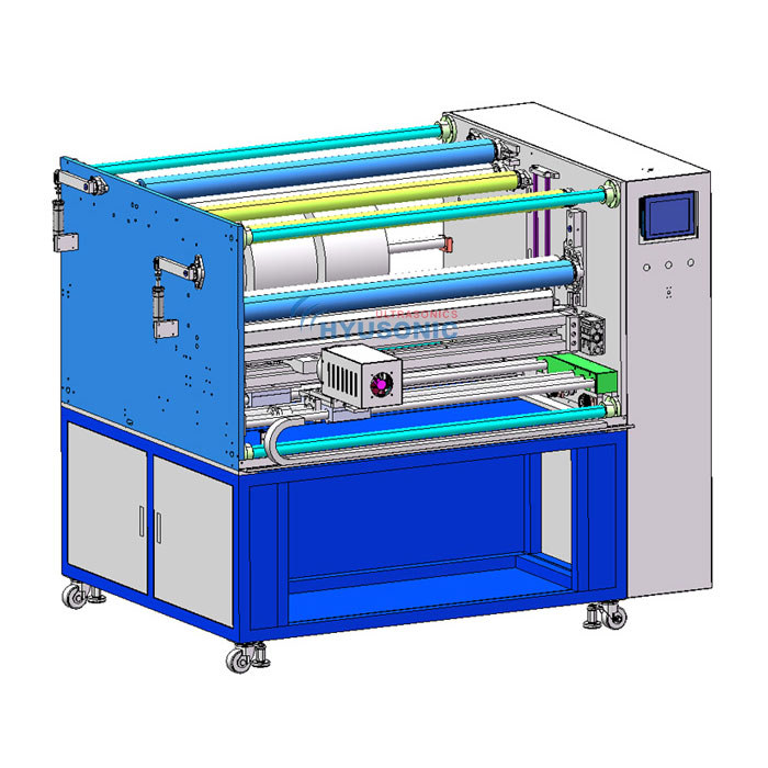 Ultra-clean cutting cloth edge machine1