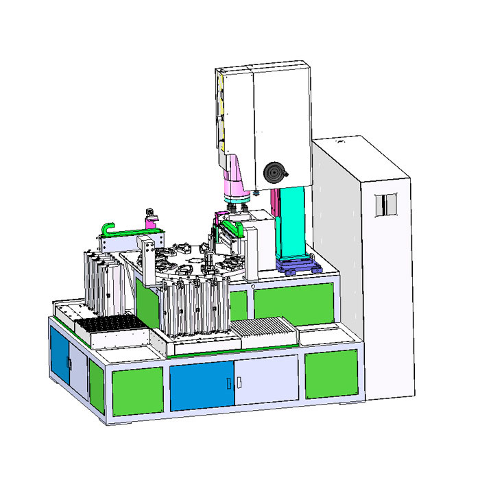 Germ breathing card automatic ultrasonic welding machine1