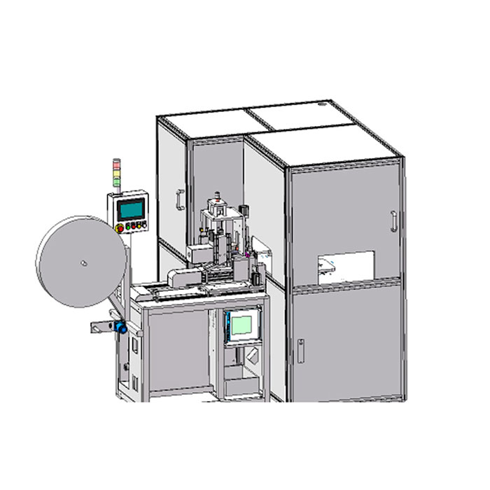 Automobile wiring harness terminal welding machine